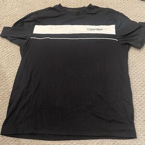 Men Calvin Klein black tshirt.